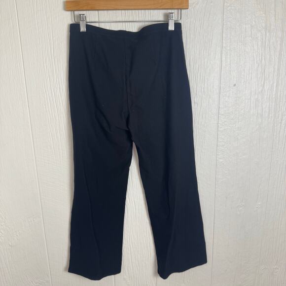 Eileen Fisher Black Pull On Elastic Waist Pants Size XS Minimalist Contemporary - Picture 5 of 12